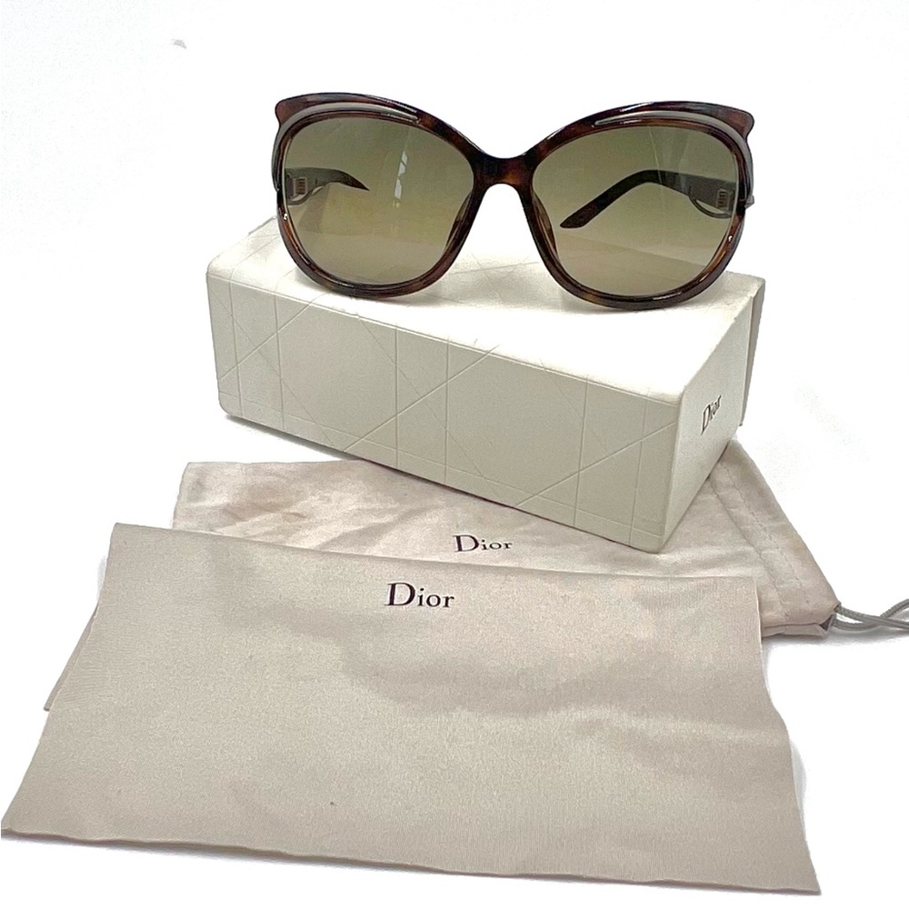 Christian Dior Tortoise Sunglasses